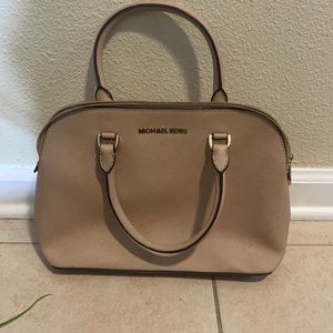 Taupe michael kors small bag super cute gently used